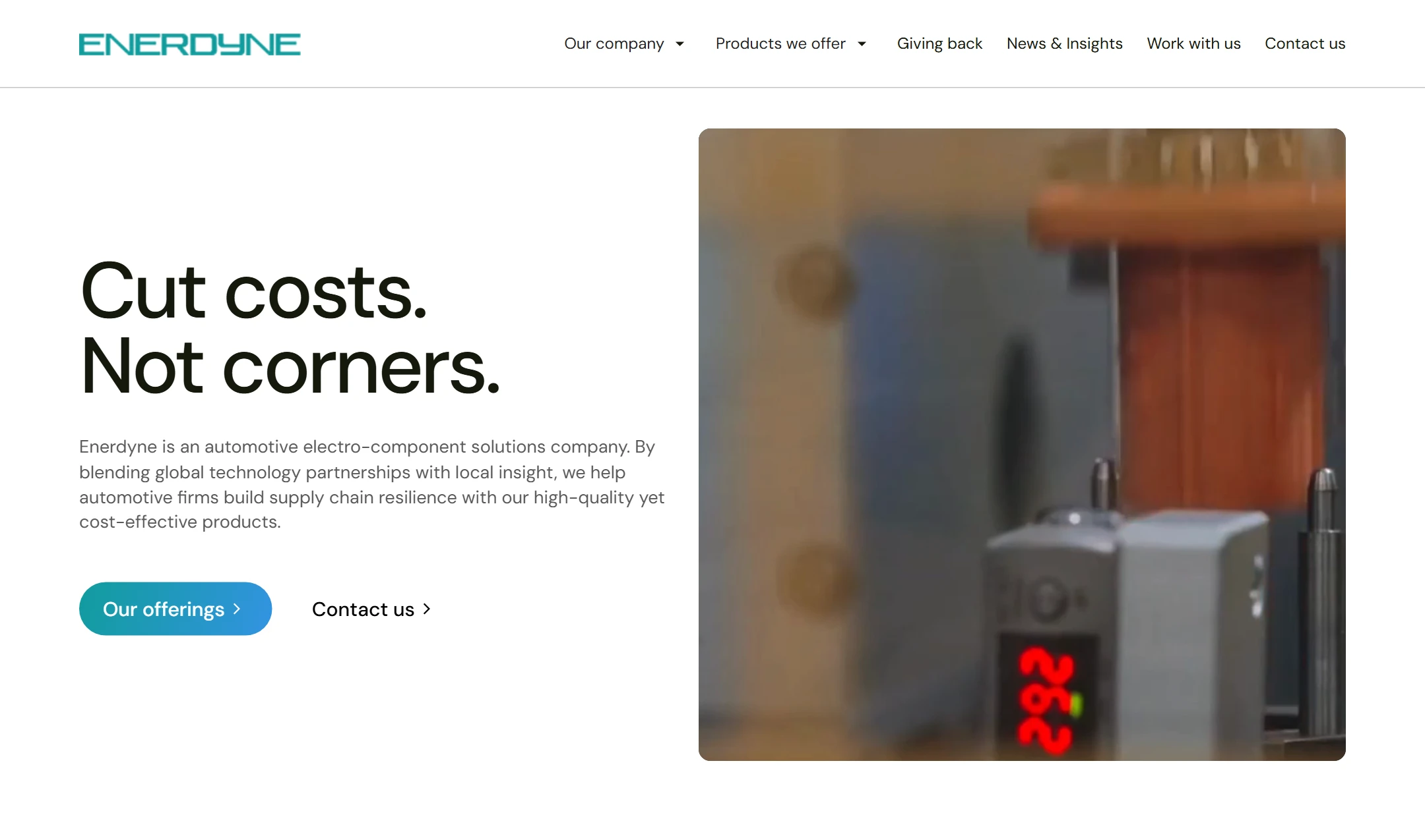Enerdyne Webflow Case Study